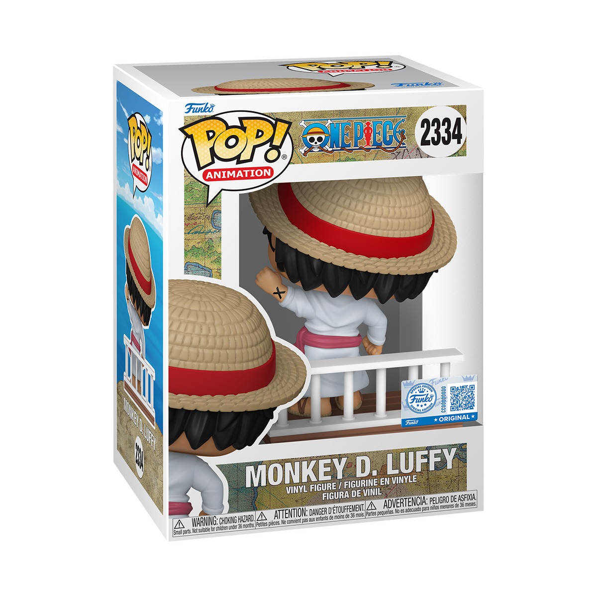 ONE PIECE SHIP - POP FUNKO VINYL FIGURE - LUFFY 9CM FUNSIDE EXCL
