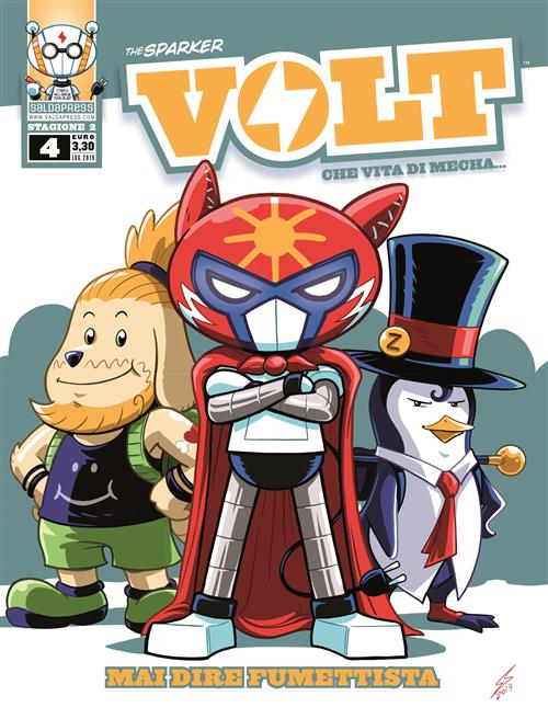 VOLT STAGIONE 2 - 4 MAI DIRE FUMETTISTA - REGULAR