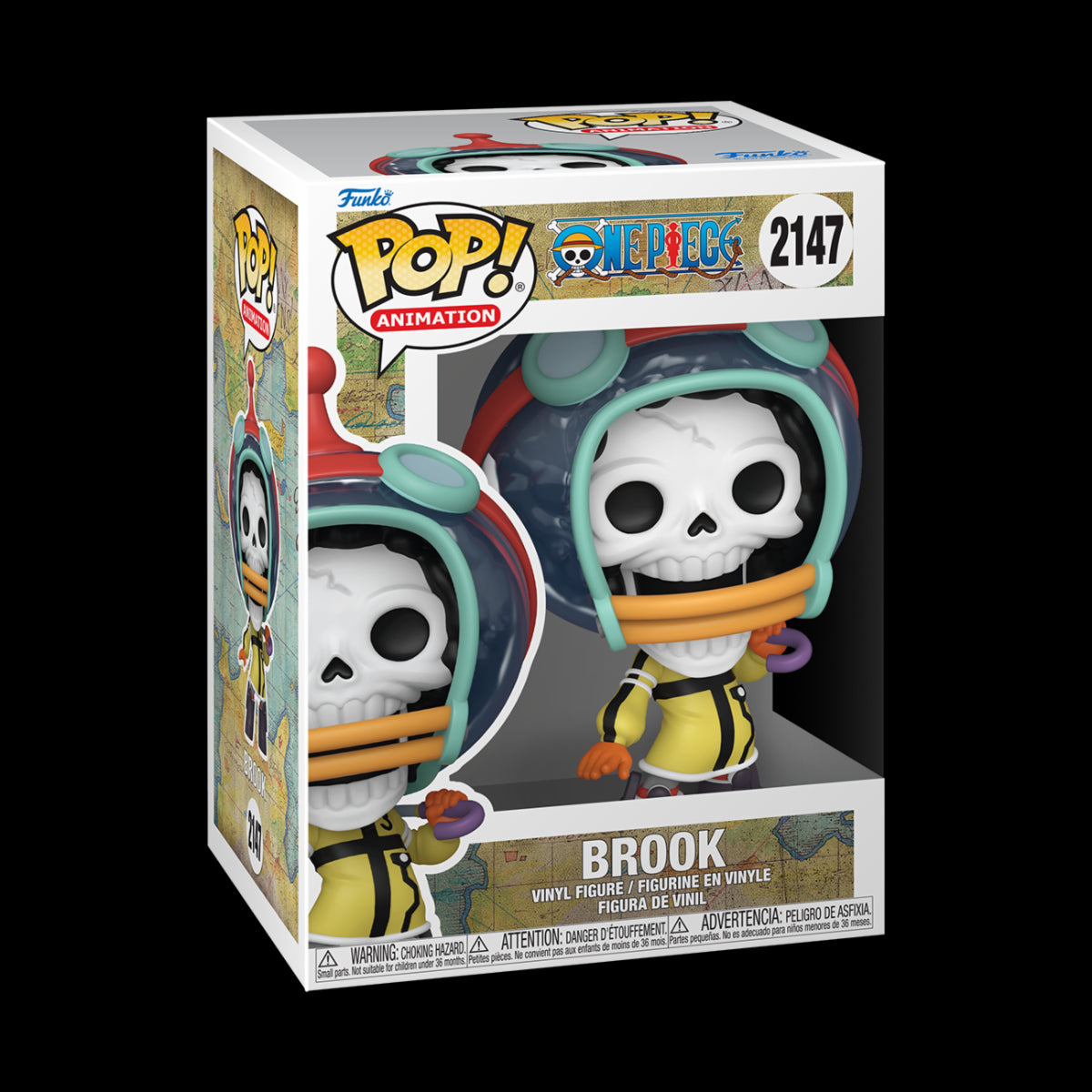 ONE PIECE - POP FUNKO VINYL FIGURE 2147 BROOK (EGGHEAD) 9CM