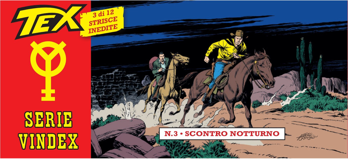 TEX - STRISCE INEDITE VOL.3 - SCONTRO NOTTURNO