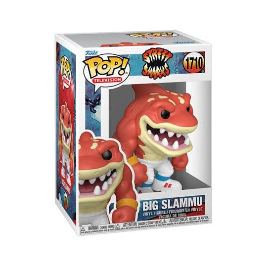 STREET SHARKS - POP FUNKO VINYL FIGURE 1710 BIG SLAMMU 9CM