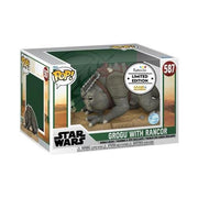 STAR WARS: THE BOOK OF BOBA FETT - POP FUNKO JUMBO VINYL FIGURE 587 RANCOR W/GROGU 25CM GA EXCL