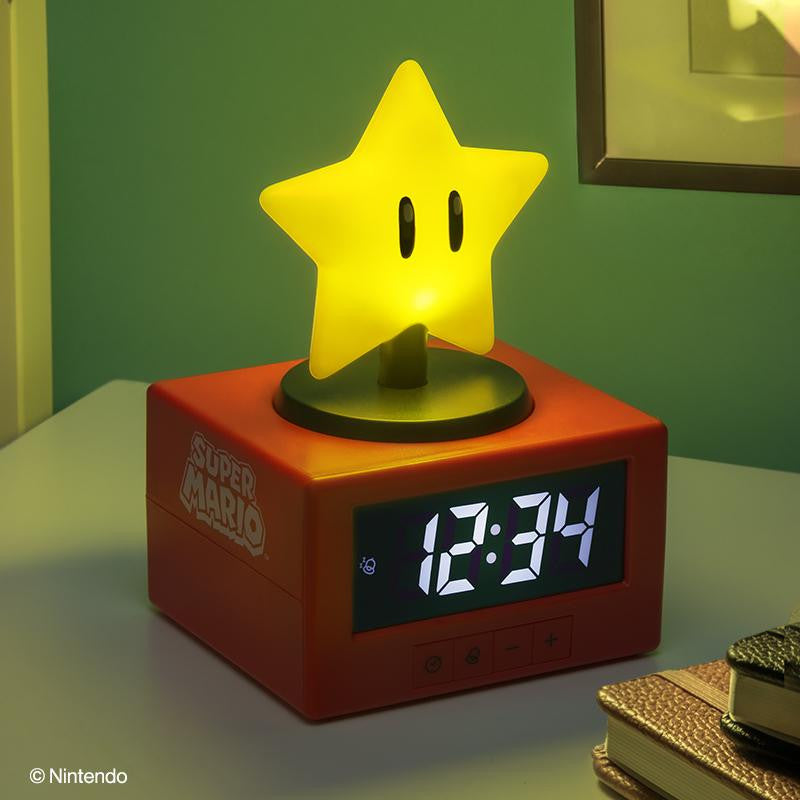 PP13708NN - SUPER MARIO - SUPER STAR ICON ALARM CLOCK