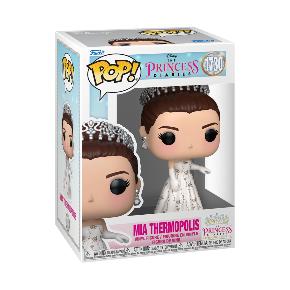THE PRINCESS DIARIES - POP FUNKO VINYL FIGURE 1730 MIA THERMOPOLIS 9CM