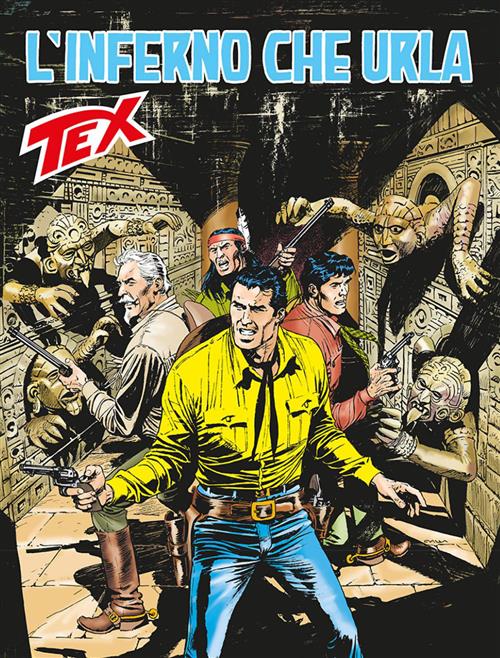 TEX 675 FUMETTERIA - L'INFERNO CHE URLA
