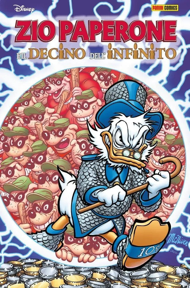 ZIO PAPERONE E IL DECINO DELL'INFINITO - VARIANT STEVE MCNIVEN