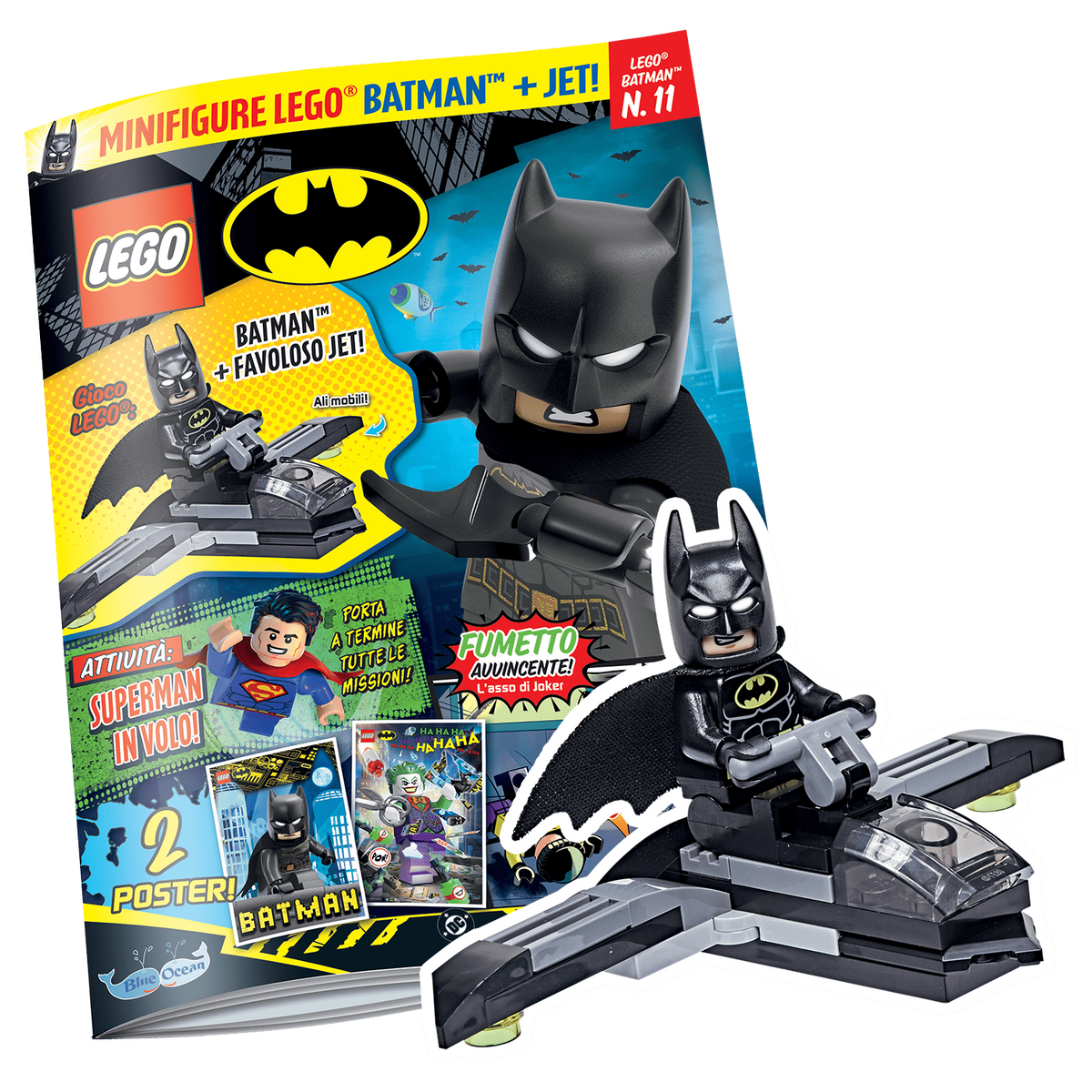 LEGO BATMAN N.11 - GIOCO LEGO: BATMAN + JET