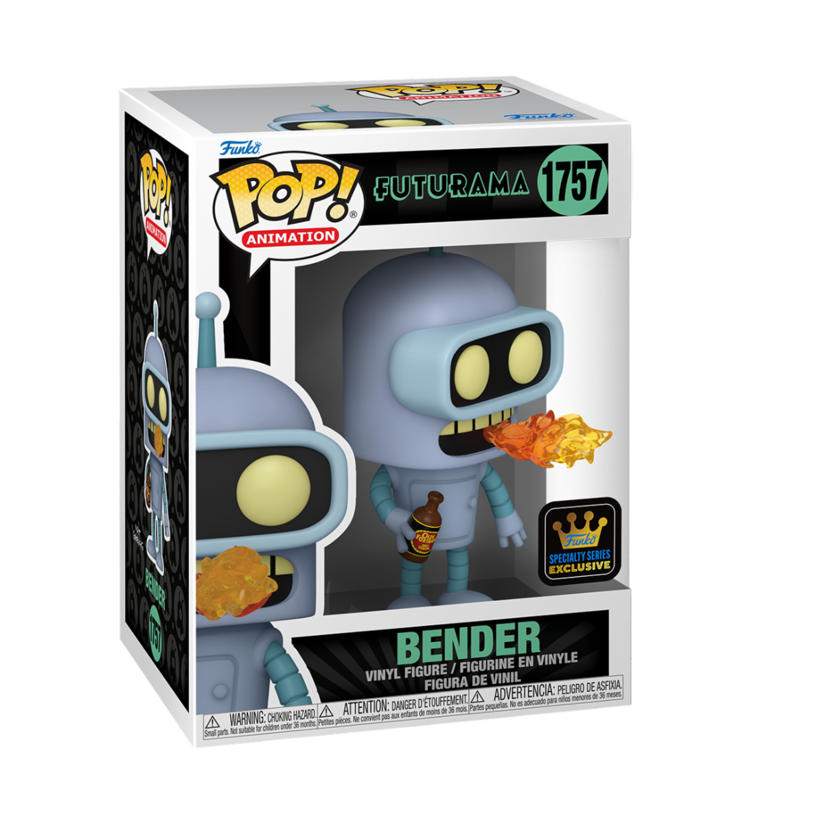 FUTURAMA - POP FUNKO VINYL FIGURE 1757 BENDER REGULAR 9CM