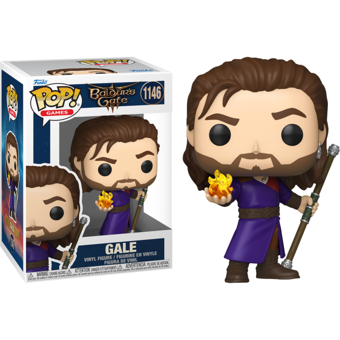 BALDUR'S GATE - POP FUNKO VINYL FIGURE 1146 GALE W/CHASE (ASSORTMENT 6PZ) 9CM