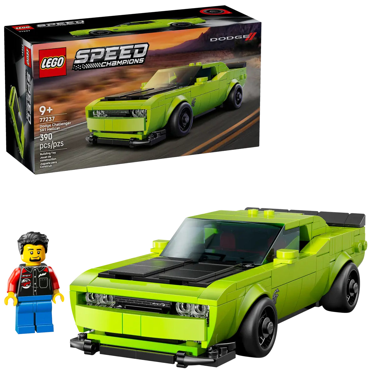 77237 - SPEED CHAMPIONS - SPORTS CAR DODGE CHALLENGER SRT HELLCAT