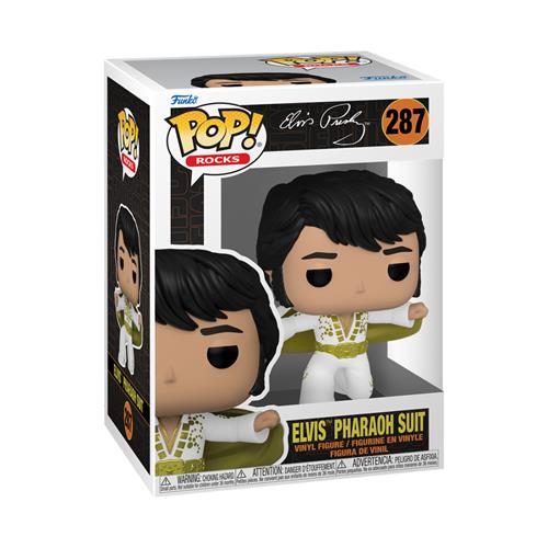 ROCKS - POP FUNKO VINYL FIGURE 287 ELVIS PRESLEY PHARAOH SUIT 9CM