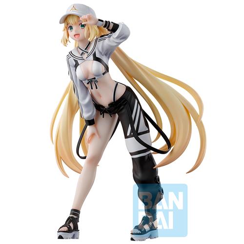 67102 - FATE GRAND ORDER - ICHIBANSHO FIGURE FROM ICHIBAN KUJI - FATE GRAND ORDER - ARTORIA CASTER - STATUA 18CM