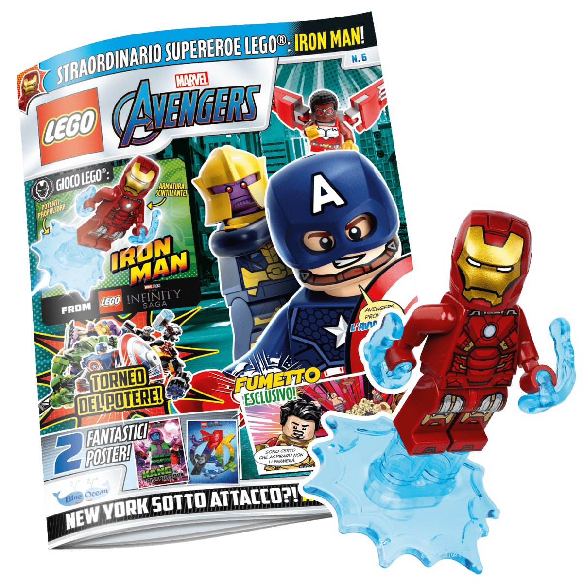 LEGO AVENGERS N.6 - IRON MAN