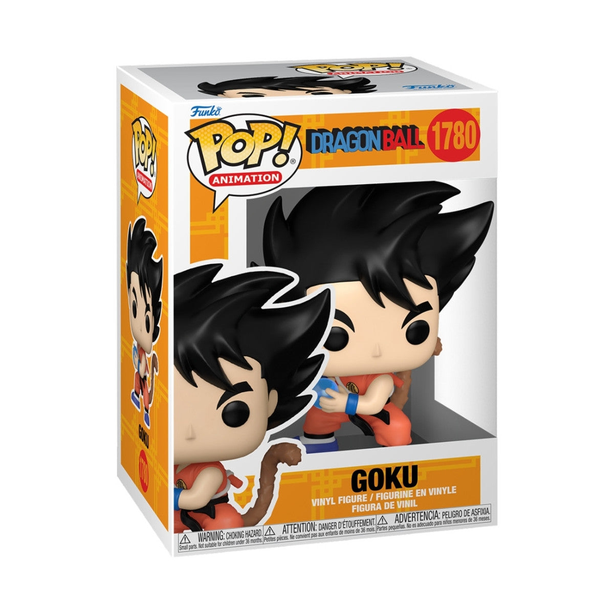 DRAGON BALL Z - POP FUNKO VINYL FIGURE 1780 GOKU (KAMEHAMEHA) 9CM