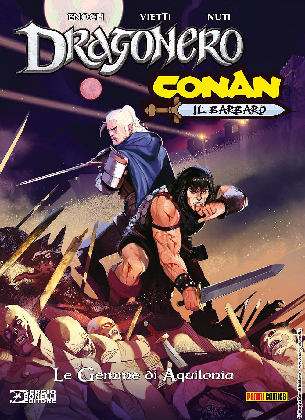 DRAGONERO E CONAN IL BARBARO - LE GEMME DI AQUILONIA