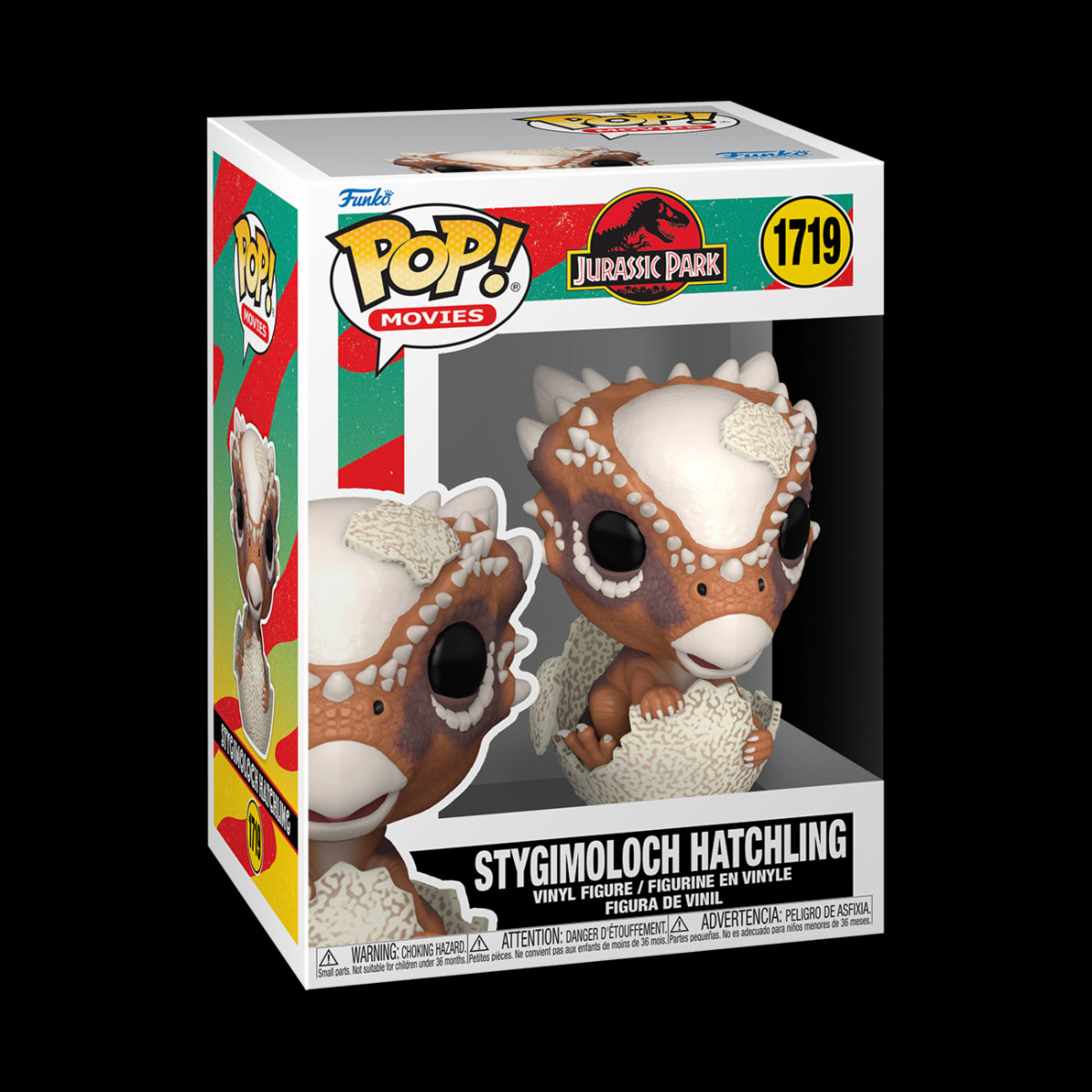 JURASSIC PARK - POP FUNKO VINYL FIGURE 1719 HATCHLING STYGIMOLOCH 9CM