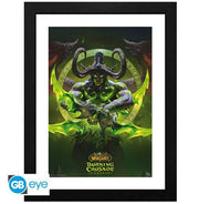 GBYDCO205 - WORLD OF WARCRAFT - FRAMED POSTER (30.5X40.6) - ILLIDAN