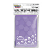 16746 - 65 DECK PROTECTOR SLEEVES - POKEMON - PSYCHIC TYPE