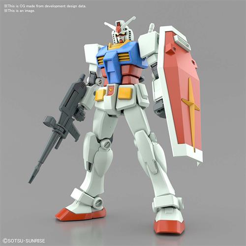 MK62033 - GUNDAM - ENTRY GRADE - RX-78-2 GUNDAM (FULL WEAPON SET) - MODEL KIT 1/144