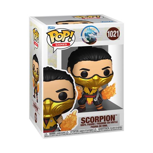 MORTAL KOMBAT - POP FUNKO VINYL FIGURE 1021 SCORPION 9CM