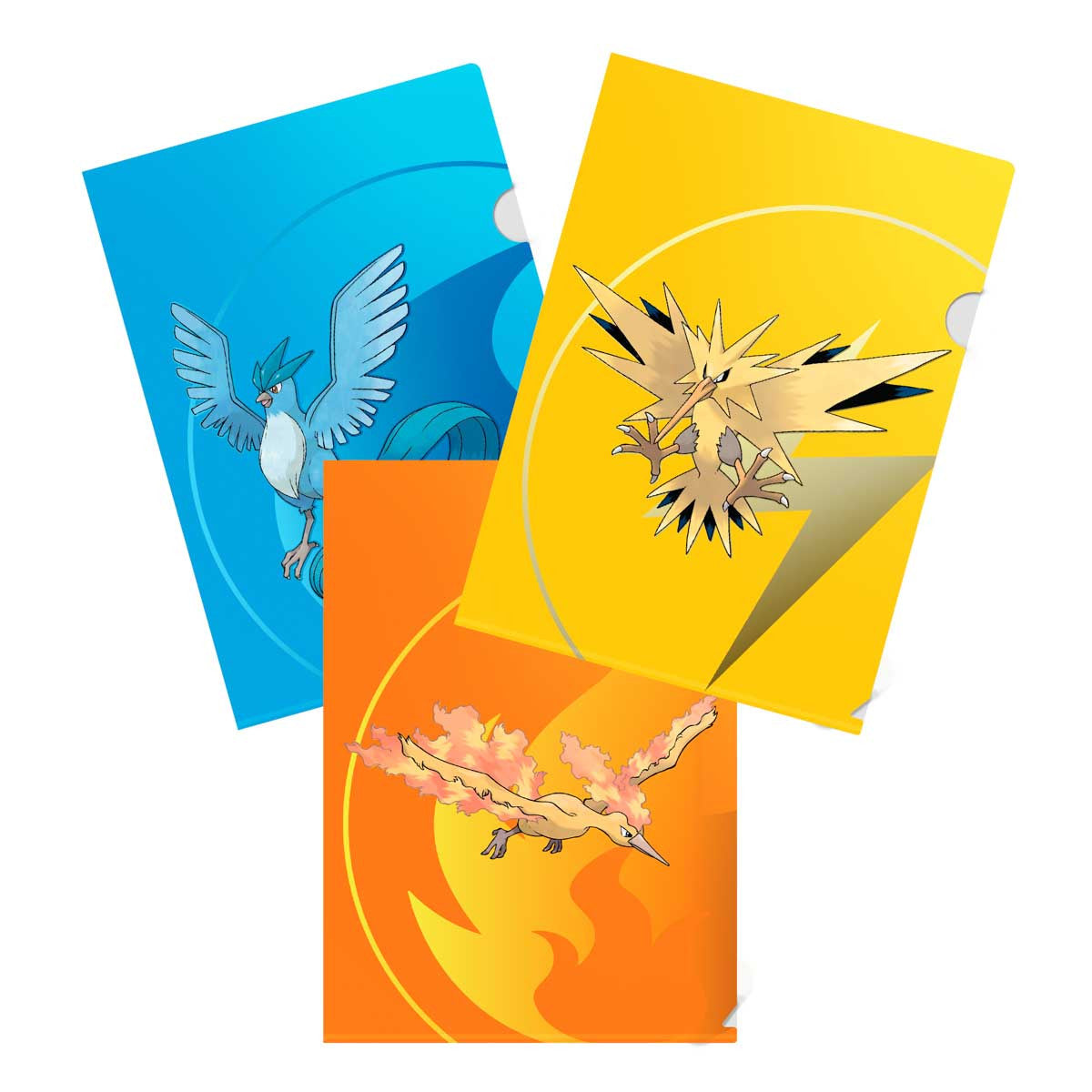 16547 - 3-PACK TOURNAMENT FOLIOS - ARTICUNO, ZAPDOS, MOLTRES
