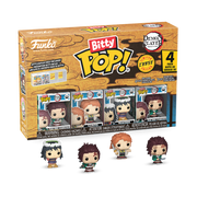 DEMON SLAYER - POP FUNKO BITTY VINYL FIGURE - TANJIRO 4PK 2CM