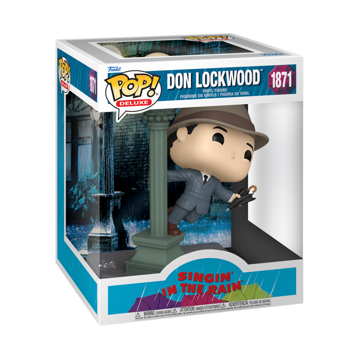 SINGING IN THE RAIN - POP FUNKO DELUXE VINYL FIGURE 1871 DON LOCKWOOD