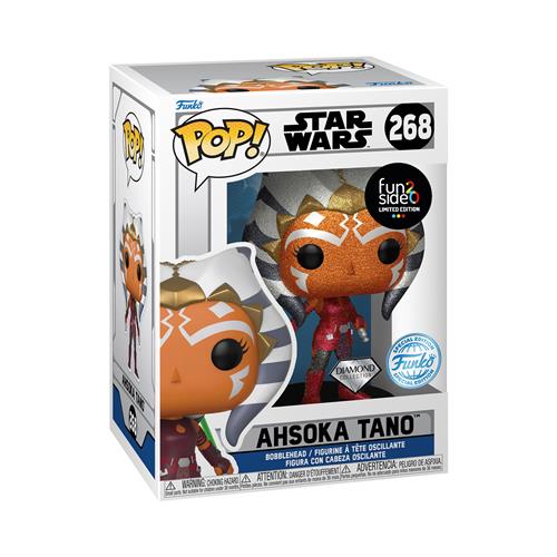 STAR WARS - THE CLONE WARS - POP FUNKO VINYL FIGURE 268 AHSOKA (DGLT) 9CM FUNSIDE20 EXCL