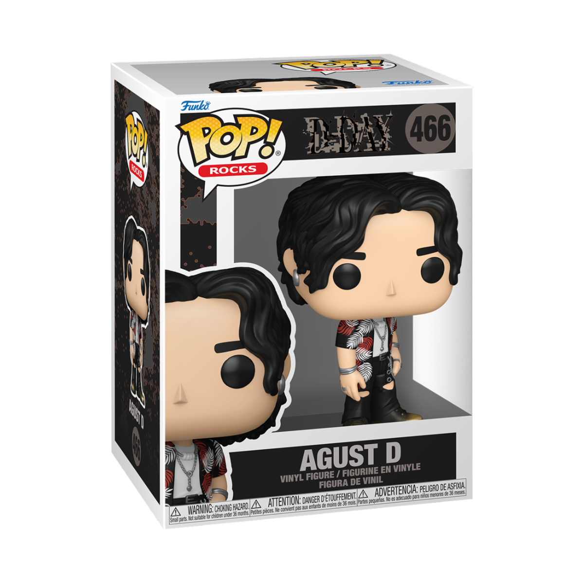 MUSIC: BTS - POP FUNKO VINYL FIGURE 466 AGUST D (HAEGEUM) 9CM
