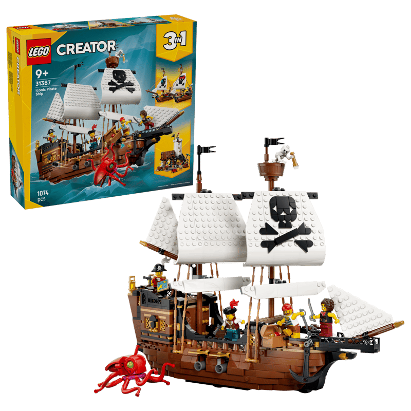 31387 - LEGO CREATOR - ICONICA NAVE DA PIRATA