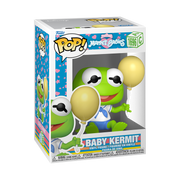 MUPPET BABIES (1984) - POP FUNKO VINYL FIGURE 1696 BABY KERMIT 9CM