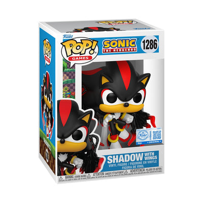 SONIC - POP FUNKO VINYL FIGURE - SHADOW W/ WINGS 9CM FUNSIDE EXCL