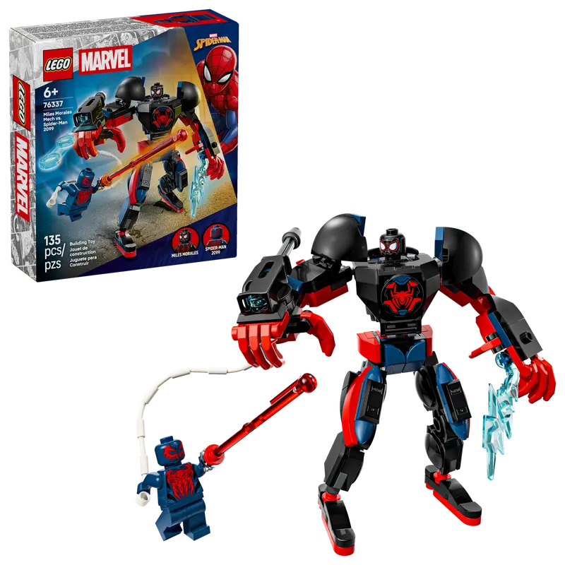 76337 - SUPER HEROES MARVEL - MECH DI MILES MORALES VS. SPIDER-MAN 2099