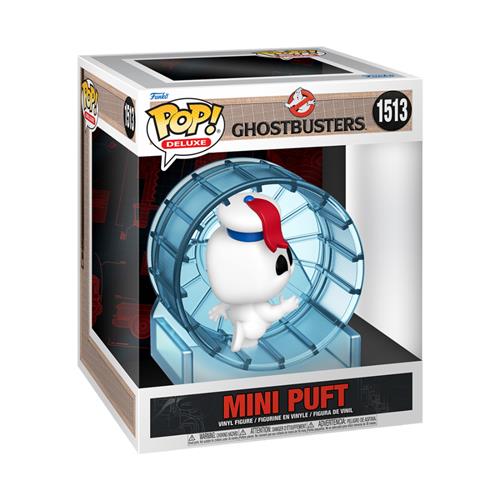 GHOSTBUSTERS: FIREHOUSE - POP FUNKO DELUXE VINYL FIGURE 1513 MINI PUFF 9CM