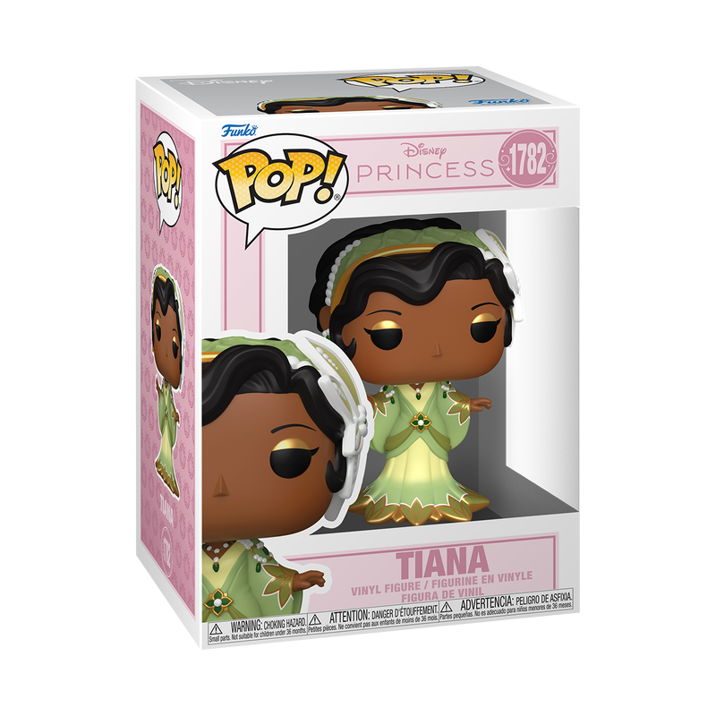 DISNEY PRINCESS GRAND ENTRANCES S2 - POP FUNKO VINYL FIGURE 1782 TIANA 9CM