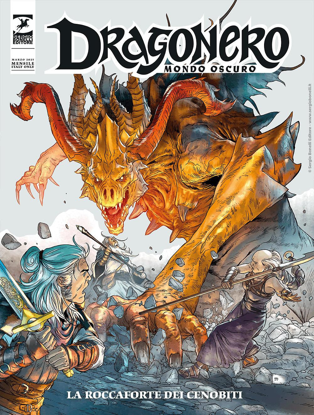 MONDO OSCURO VOL.29 - DRAGONERO 142 - LA ROCCAFORTE DEI CENOBITI