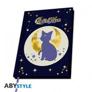 ABYNOT080 - SAILOR MOON - A5 NOTEBOOK - LUNA & ARTEMIS
