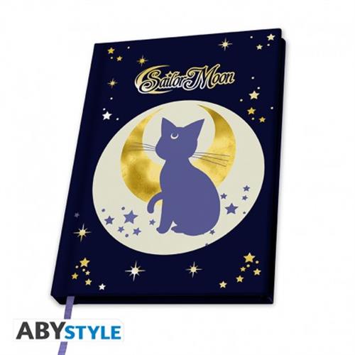 ABYNOT080 - SAILOR MOON - A5 NOTEBOOK - LUNA & ARTEMIS