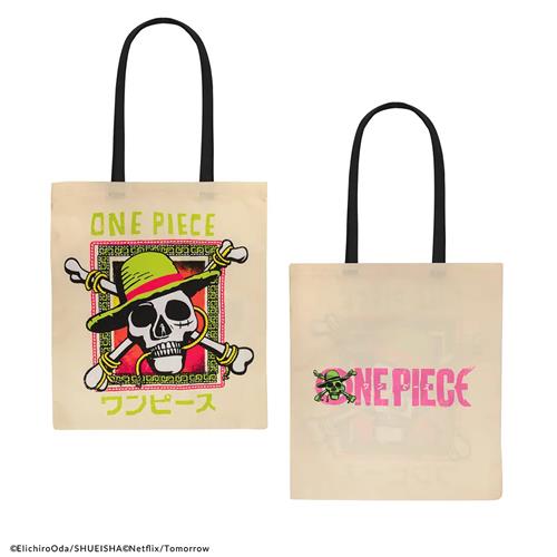CR2392 - ONE PIECE: NETFLIX - TOTE BAG - TESCHIO LUFFY