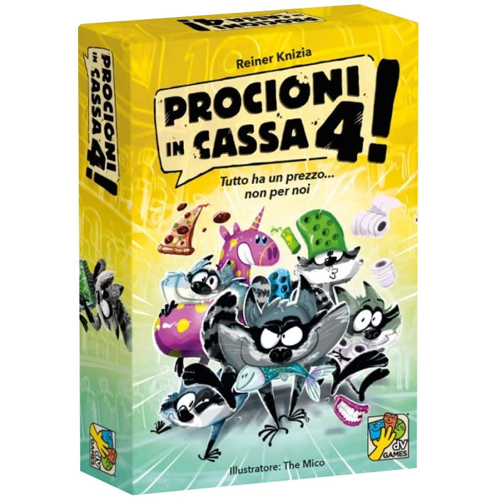 PROCIONI IN CASSA 4!