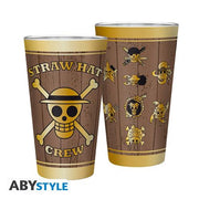 ABYVER165 - ONE PIECE - BICCHIERE 400ML SKULLS