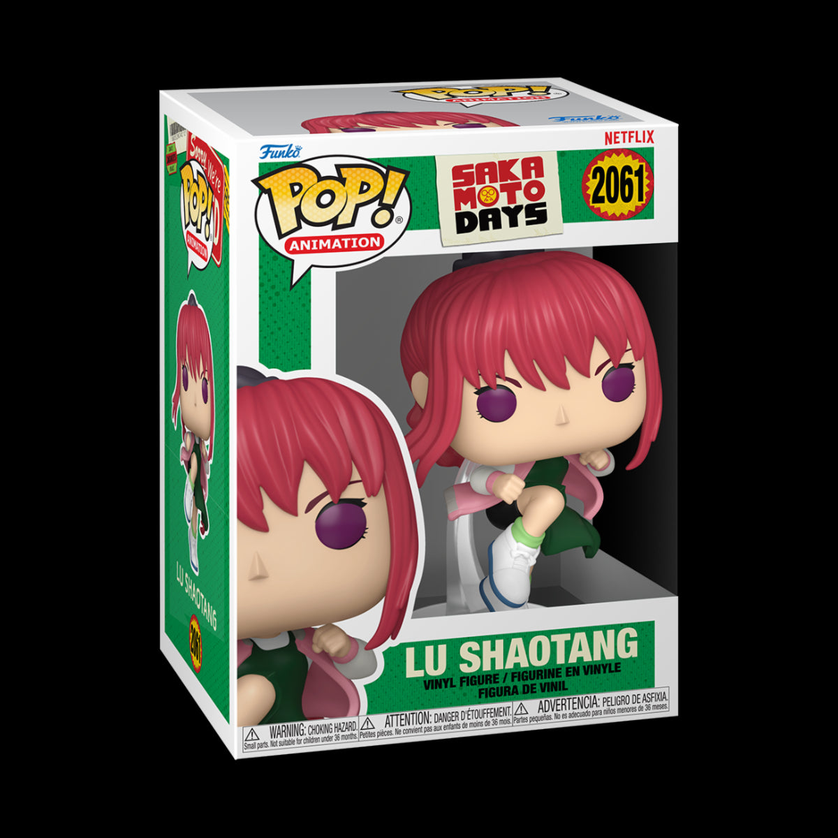 SAKAMOTO DAYS - POP FUNKO VINYL FIGURE 2061 LU SHAOTANG 9CM