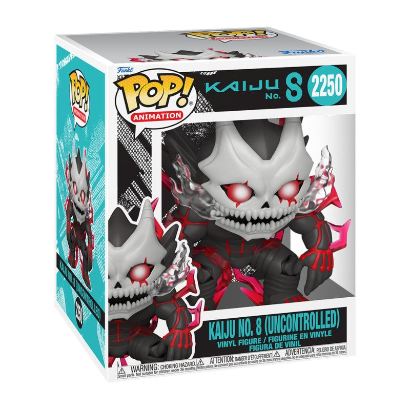 KAIJU NO8 - POP FUNKO SUPER VINYL FIGURE 2250 KAIJU NO8 (UNCONTROLLED) 15CM
