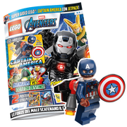 LEGO AVENGERS N.8 - CAPTAIN AMERICA + JETPACK