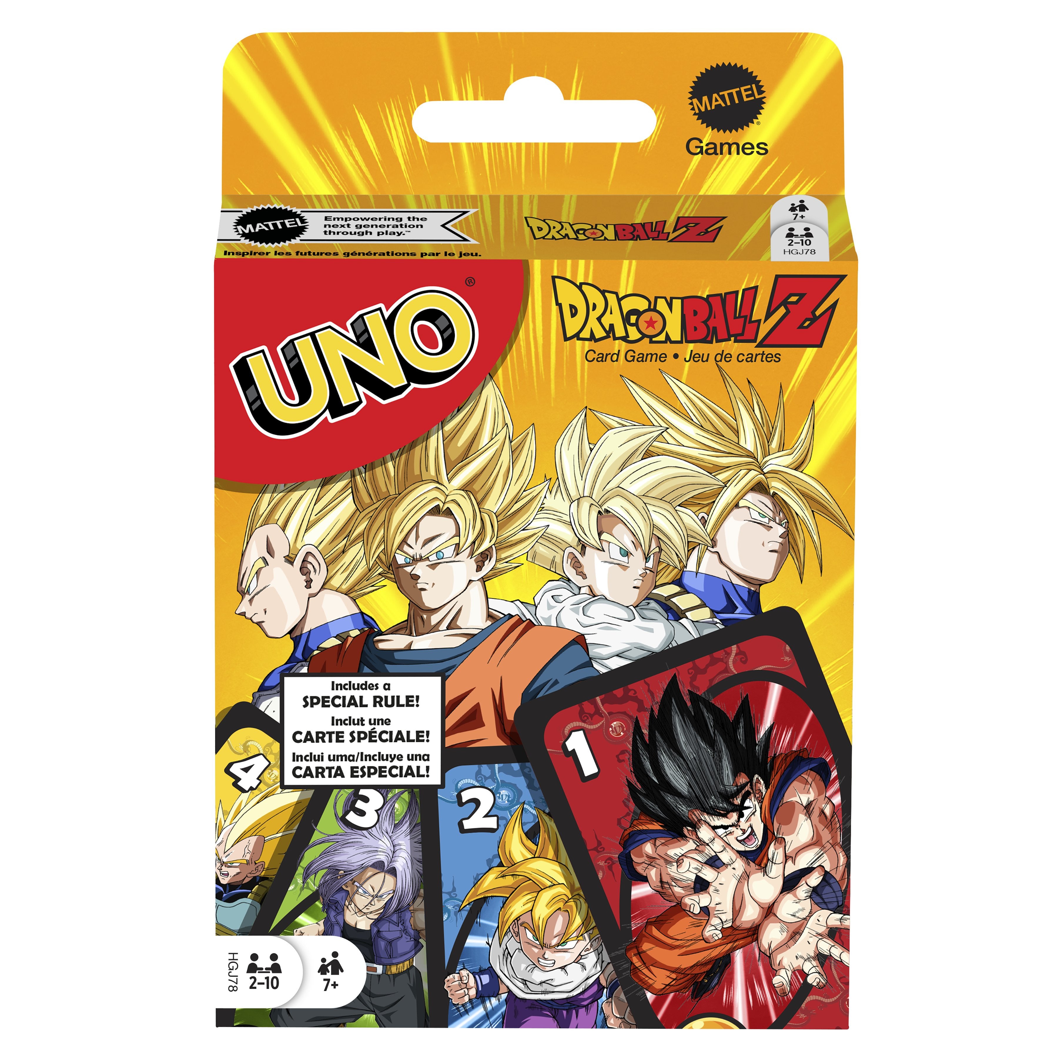 HGJ78 - UNO DRAGON BALL - CARTE DA GIOCO