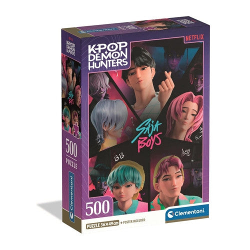35625 - KPOP DEMON HUNTERS - PUZZLE 500 PEZZI COMPACT 1