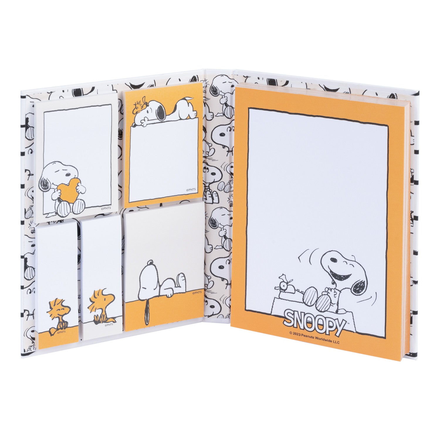 BNA005 - SNOOPY - BLOCK NOTES ADESIVI - LAZY DAYS