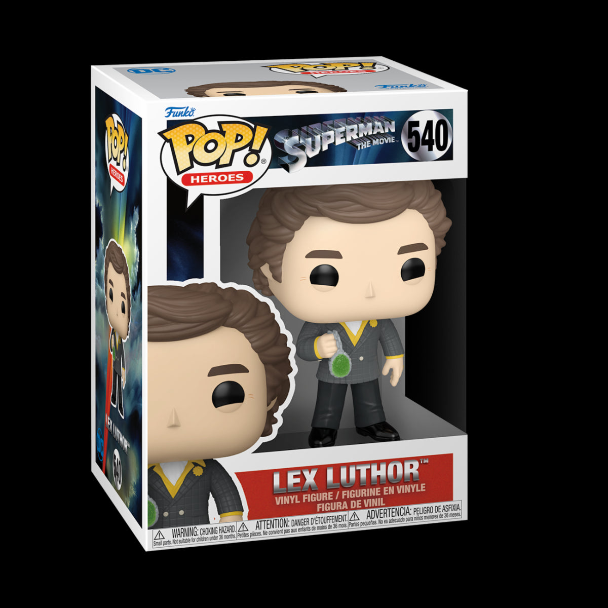 DC COMICS: SUPERMAN (1978) - POP FUNKO VINYL FIGURE 840 LUTHOR REGULAR 9CM