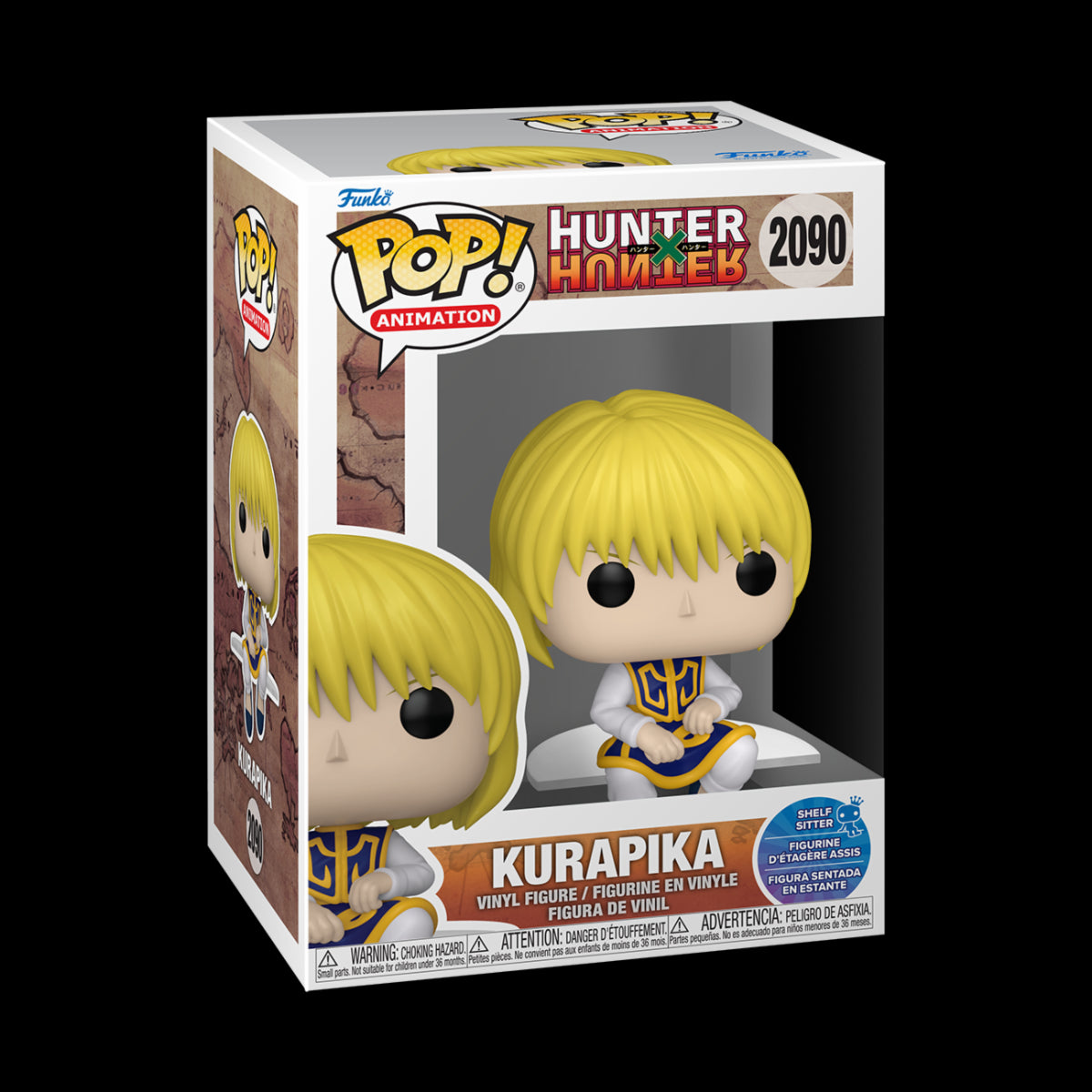 HUNTER X HUNTER - POP FUNKO VINYL FIGURE 2090 KURAPIKA (SIT) 9CM