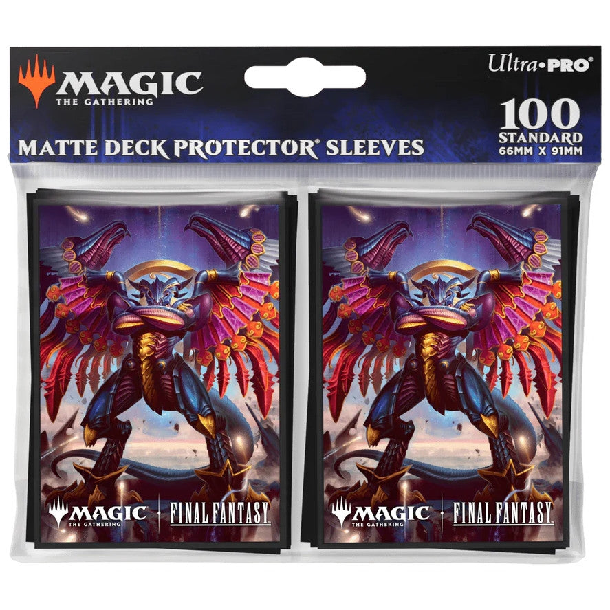 38710 - 100 DECK PROTECTOR SLEEVES - MAGIC: THE GATHERING - COMMANDER MASTER -FINAL FANTASY V6